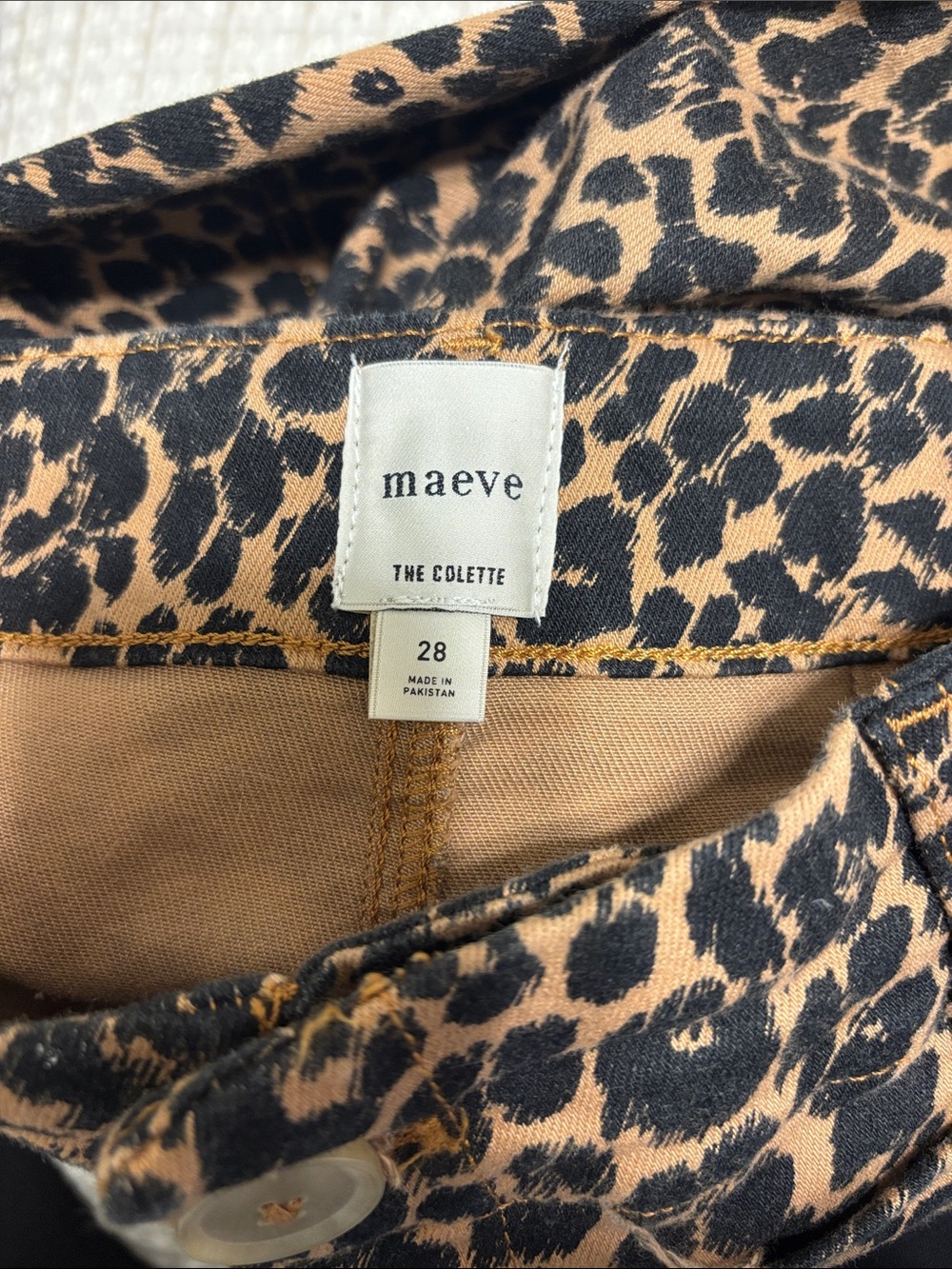 Leopard Wide Leg Pants - Picture 4 of 4